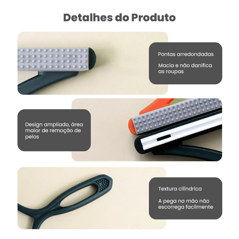 2 - in - 1 Pet Hair Remover - Trustipaw