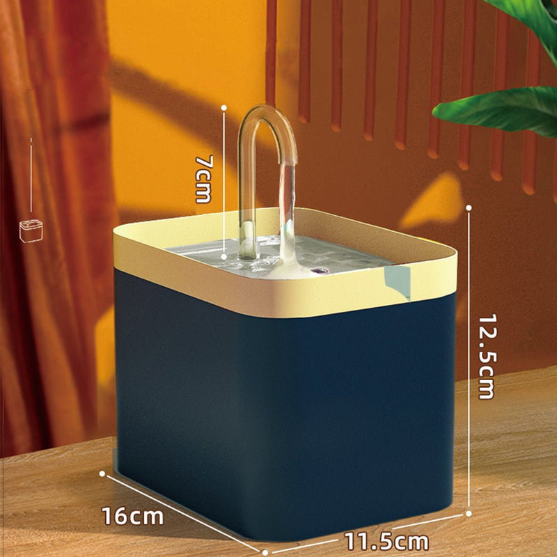 Automatic Cat Water Fountain Auto Filter USB Electric Mute Cat Drinker Bowl 1.5L Recirculate Filtring Drinker For Cats Pet Water Dispenser - mais - vendidos - Trustipaw