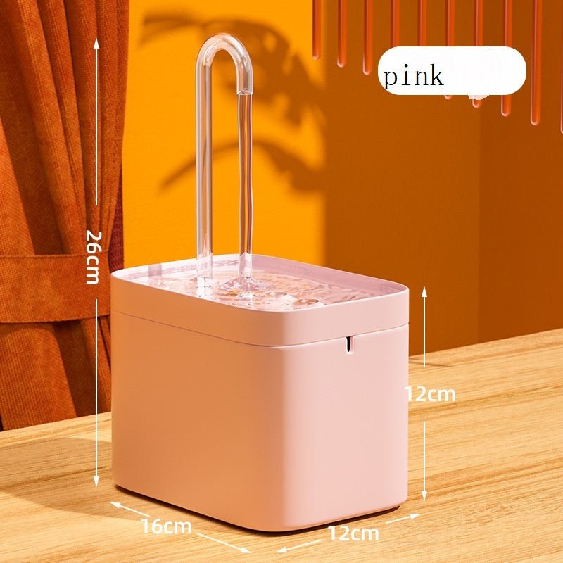 Automatic Cat Water Fountain Auto Filter USB Electric Mute Cat Drinker Bowl 1.5L Recirculate Filtring Drinker For Cats Pet Water Dispenser - mais - vendidos - Trustipaw