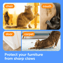 Cat Scratch Sofa Protection Pads– Invisible Anti - Scratch Couch Guards - Trustipaw