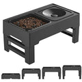 Elevated Dog Bowl Adjustable Raised Dog Bowl With Slow Feeder Dog Bowl And Dog Water Bowl Non - Spill For Small Medium Large Dogs - mais - vendidos - Trustipaw