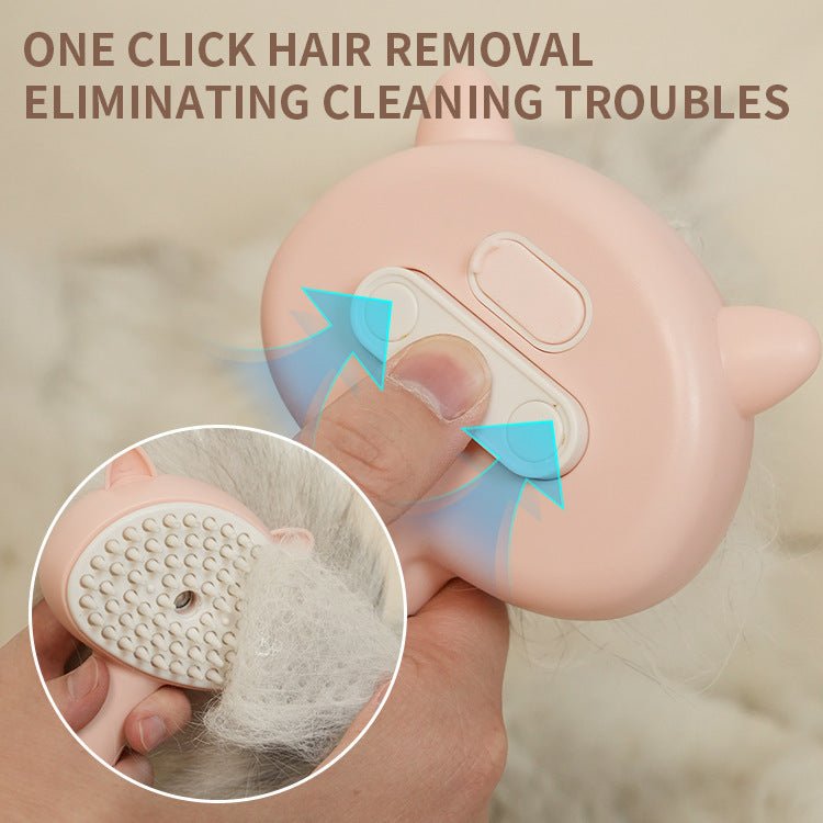 Hair Cleaning Brush With Mist Multifunctional Cat Grooming Brush Rechargeable Self Cleaning Slicker Brush For Pets Dogs & Catsb Pet Products - mais - vendidos - Trustipaw