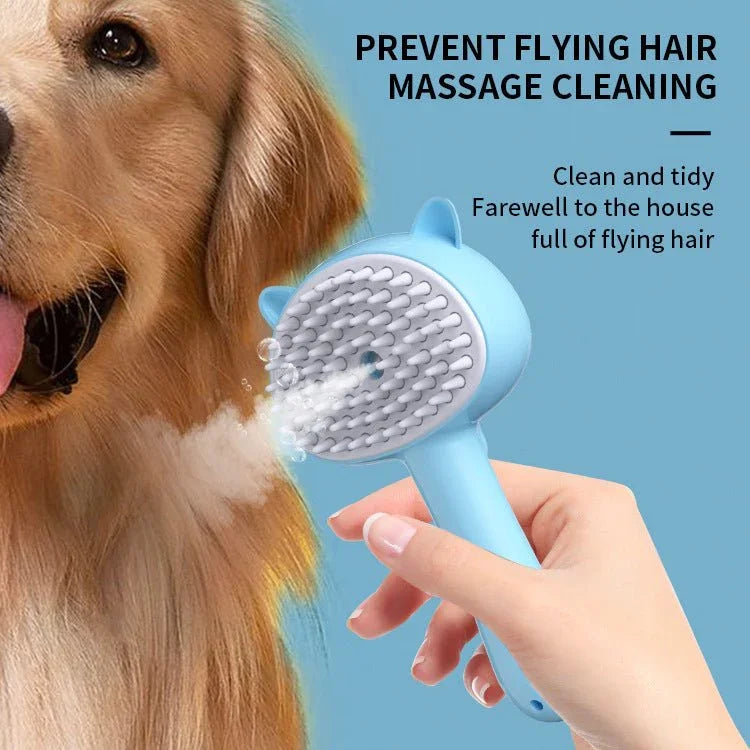 Hair Cleaning Brush With Mist Multifunctional Cat Grooming Brush Rechargeable Self Cleaning Slicker Brush For Pets Dogs & Catsb Pet Products - mais - vendidos - Trustipaw