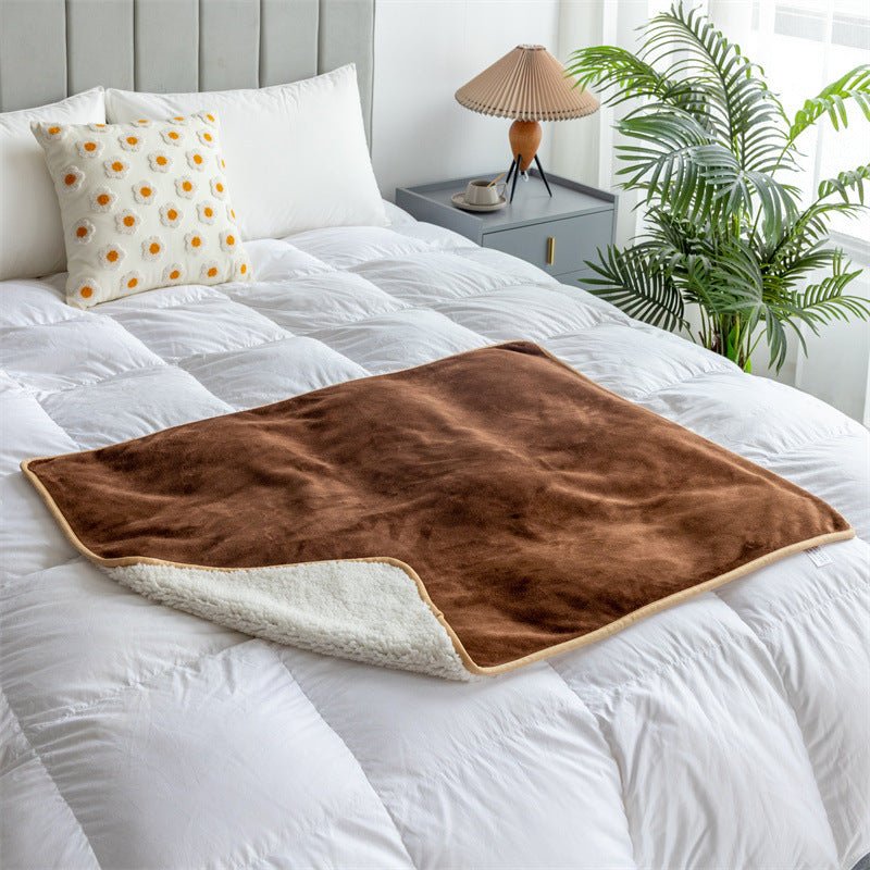 Lambswool Pet Waterproof Blanket Urine Pad Reusable Washable - mais - vendidos - Trustipaw