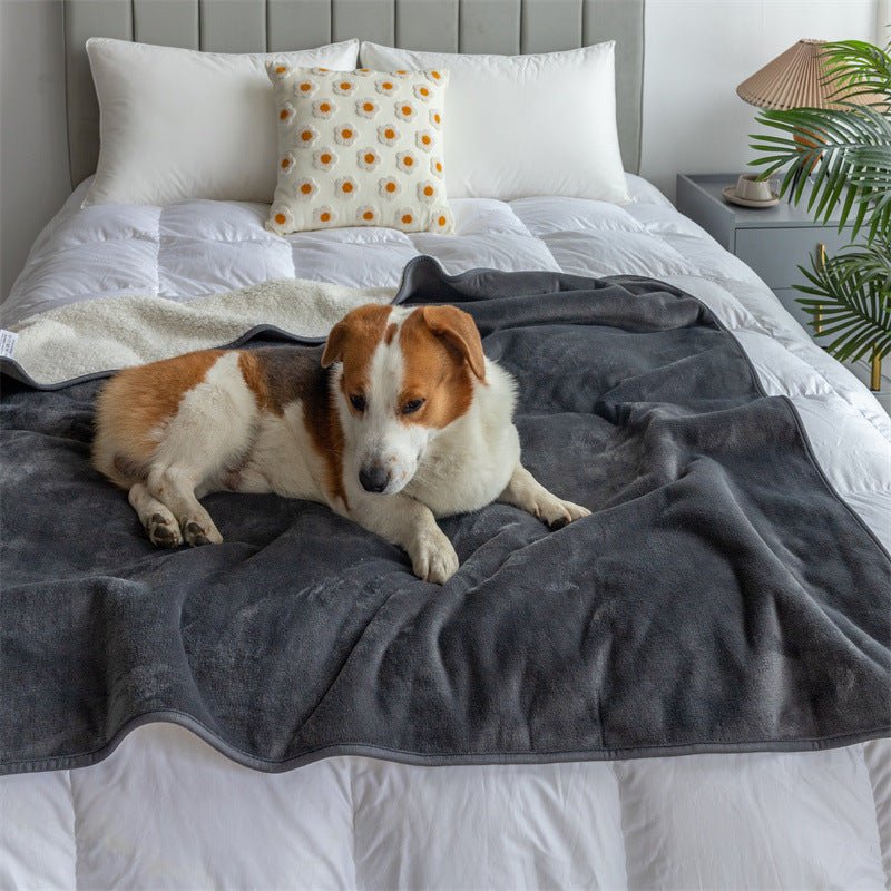 Lambswool Pet Waterproof Blanket Urine Pad Reusable Washable - mais - vendidos - Trustipaw