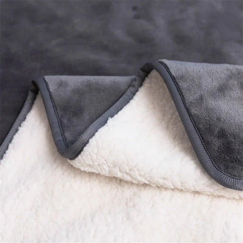 Lambswool Pet Waterproof Blanket Urine Pad Reusable Washable - mais - vendidos - Trustipaw