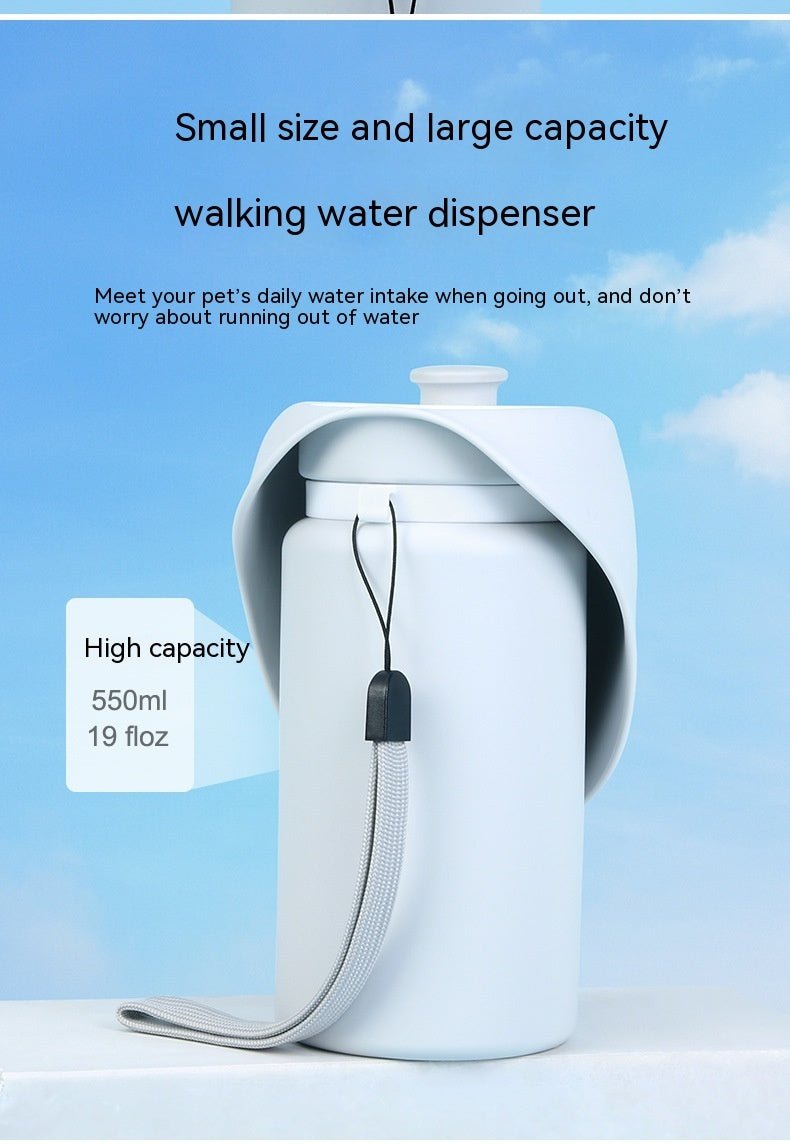 Outdoor Portable Large - capacity Water Cup Silicone Foldable Drinking Water Bottle For Pets - mais - vendidos - Trustipaw