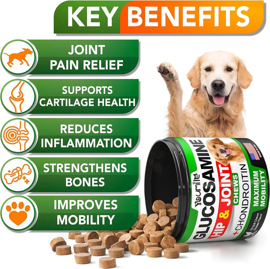 Pet Hip & Joint Supplement Chondroitin - mais - vendidos - Trustipaw