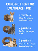 PurrHalo Cat Scratcher Ring (Magnetic Honeycomb) - Trustipaw