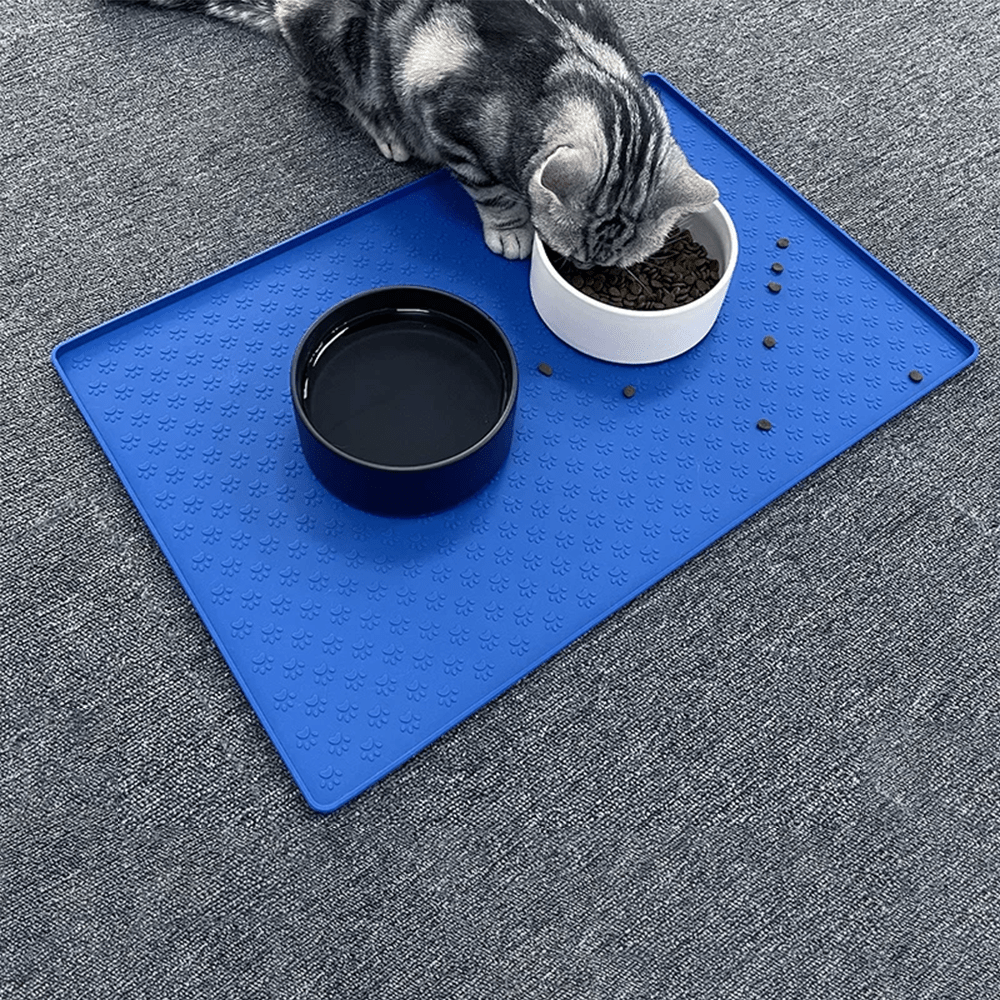 Waterproof Silicone Mat for Pet Bowls - Trustipaw